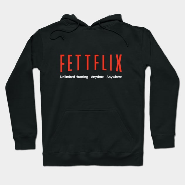 Fettflix Hoodie by Heaze Tees